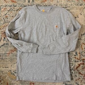 Carhartt Heather Gray Pocket Tee